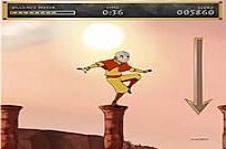 Avatar: The Last Air Bender - Aang On gameplay