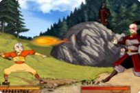 Avatar: The Last Air Bender Bending Battle gameplay