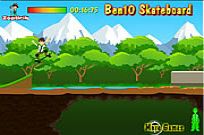 Ben 10 Skateboard gameplay