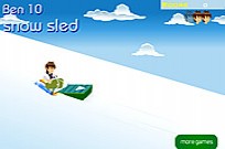 Ben 10 Snow Sled gameplay