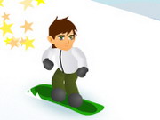 Ben 10 Snowboard gameplay