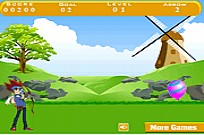 Beyblade Archery Bloons gameplay