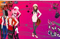 Bowling Night Dress Up gameplay