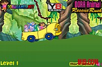 Dora Driving Rush gameplay