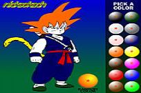 Dragon Ball Z Painting gameplay