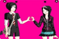 Emo Dress-up 2 gameplay