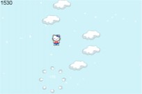 Hello Kitty Jumping gameplay