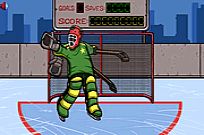 Hockey Suburban Goalie gameplay