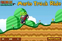 Mario Truck Ride Game gameplay