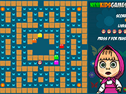 Masha Collecting Butterflies gameplay