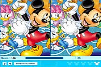 Mickey Mouse - Find 5 Difference