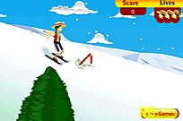 One Piece Skiing gameplay