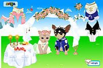 Pet Wedding Dress Up gameplay