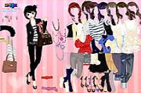 Pink Chique Dress Up gameplay