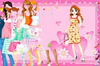 Pink Heart Dressup gameplay