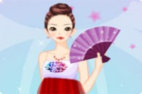 Pretty Gown Dressup gameplay