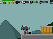 Red Tassled Fighter gameplay