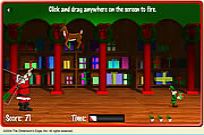 Reindeer Roundup gameplay