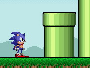 Sonic Lost In Mario World gameplay