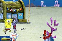 Sponge Bob Square Pants: Anchovy Assault gameplay