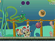 Spongebob and Patrick: Dirty Bubble Busters gameplay
