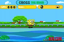 SpongeBob Cross The River gameplay