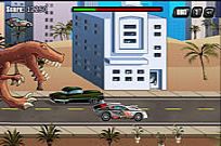 T-rex Rampage: Prehistoric Pizza gameplay