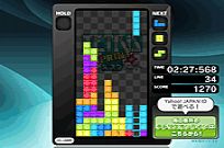 Tetris Sprint gameplay
