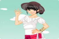 Violet Dress-up gameplay