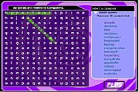 Word Search gameplay