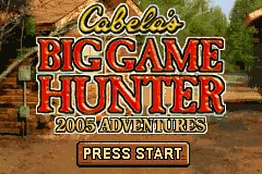 Cabela's Big Game Hunter : 2005 Adventures