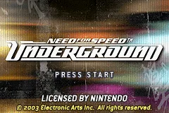 Need for Speed : Underground