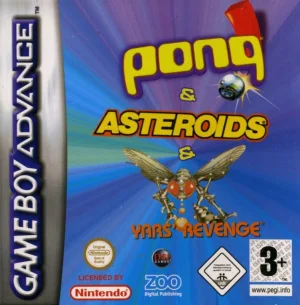 Pong, Asteroids, Yar's Revenge