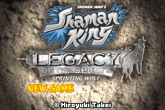 Shaman King : Legacy of the Spirits : Sprinting Wolf