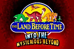The Land Before Time : Into the Mysterious Beyond