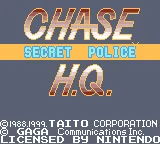 Chase H.Q.: Secret Police