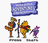 Disney's Winnie the Pooh: Adventures in the 100 Acre Wood