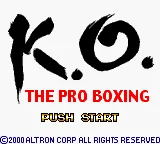 K.O.: The Pro Boxing