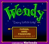 Wendy: Every Witch Way