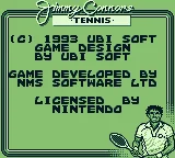 Jimmy Connors Tennis