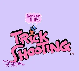 Barker Bill's Trick Shooting