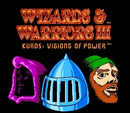 Wizards & Warriors III: Kuros - Visions of Power