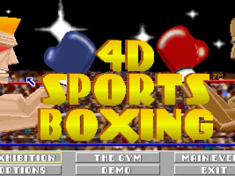 Title screen and menu