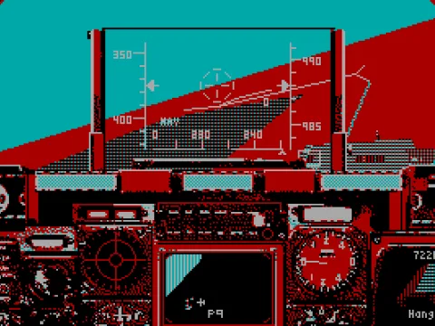 Even a 4 color version is playable! (CGA)
