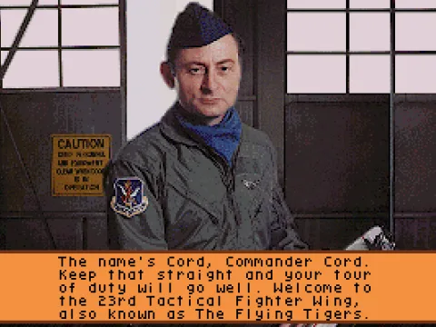 Mission briefing (MCGA/VGA)