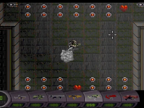 Equipped with the fly power-up you need to get past these mines