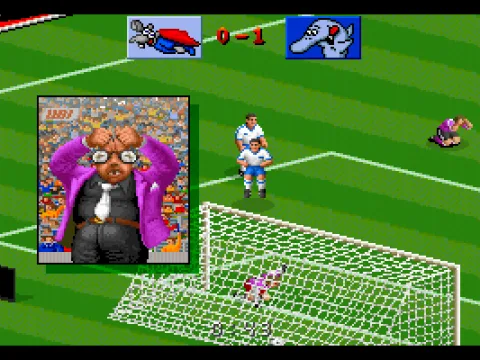 Opposite team scores