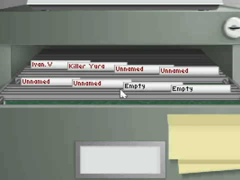 File of existing characters