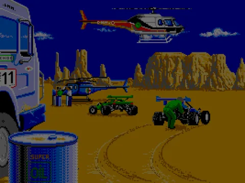 Preparing to the race (VGA)