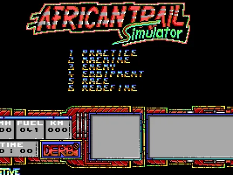 Main menu (EGA)